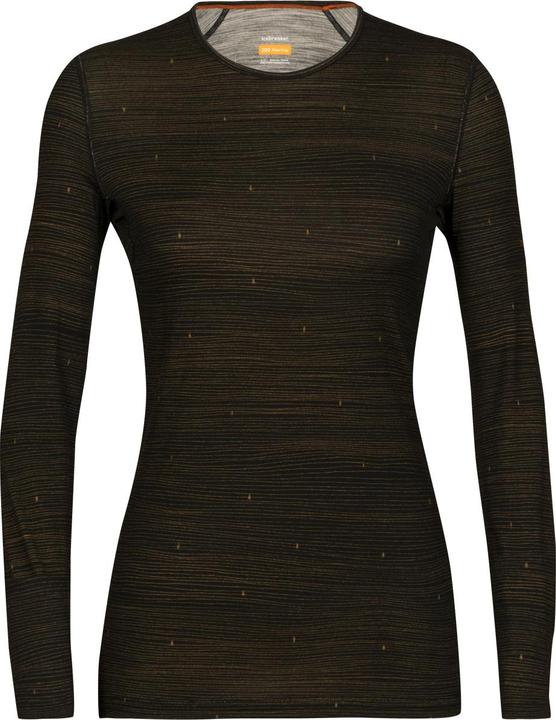 Produktbild Icebreaker Women Oasis LS Crewe Ski Tracks (S)