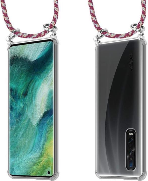 Produktbild Cadorabo TPU Handy Kette SILBER Cover