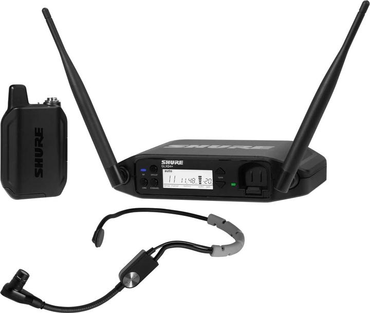 Produktbild Shure GLXD14+/SM35 digitaal draadloos headsetsysteem