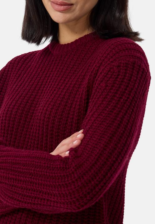 Produktbild Cash-Mere Grobgestrickter Wolle Kaschmir Rundhals Pullover (M)