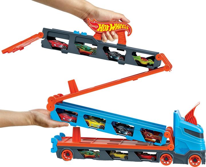 Produktbild Hot Wheels 2-in-1 Rennbahn-Transporter