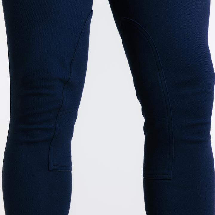 Image du produit Fouganza Pantalon Equitation Homme 100 bleu (XS)