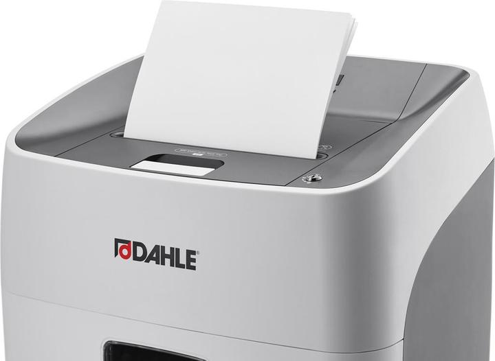 Actual product image Dahle ShredMatic P5/2x15/300 sheets/40l shredder (Particle cut)