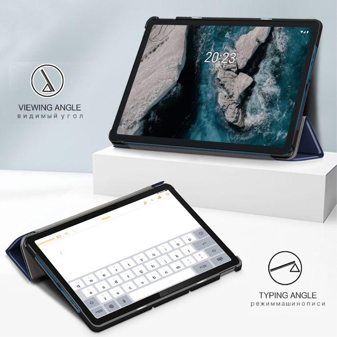 Image du produit MU Classic Étui en cuir pliable trois fois (Wiko T20)