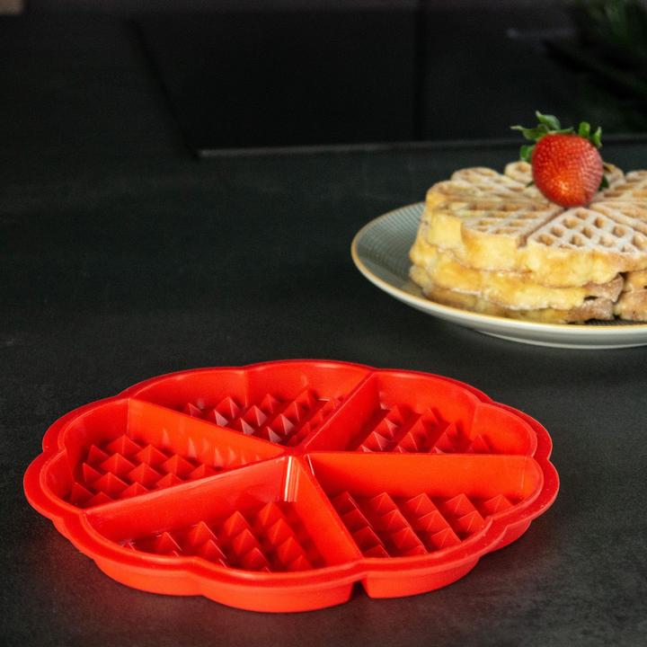 Image du produit Intirilife 2er Set Silikon Waffelformen (18.50 cm)