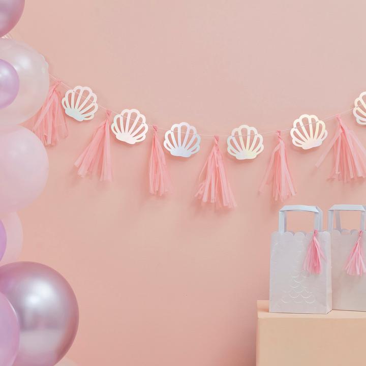 Produktbild Ginger Ray Muschel / Tassel Girlande Meerjungfrauen Party