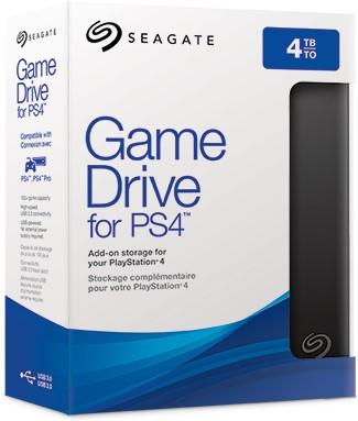 Produktbild Seagate Game Drive for PS4 (4 TB)