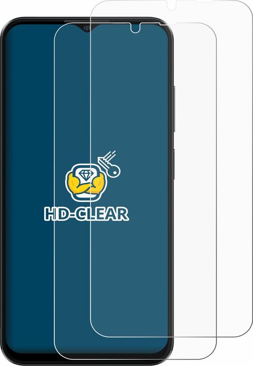Actual product image BROTECT Screen Protector Clear (2 Piece, Xiaomi Redmi Note 16 Pro)