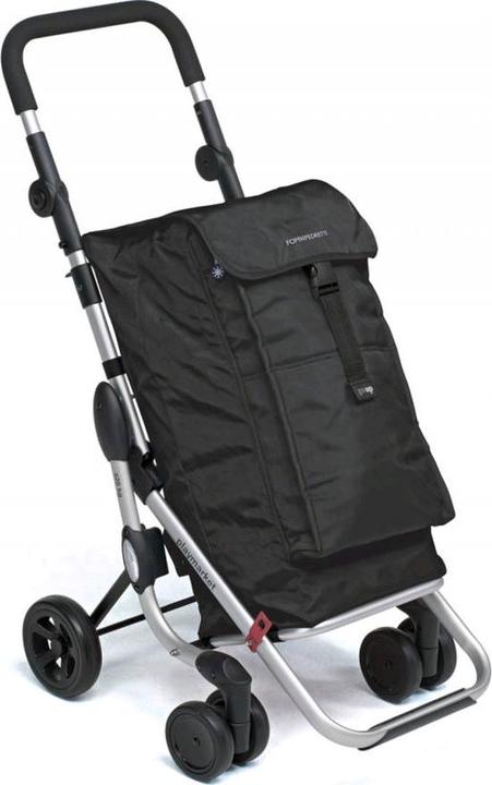 Foppapedretti Go Up Alluminio, Nero Borsa trolley