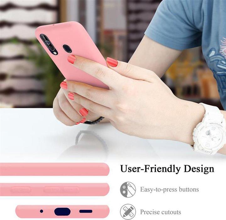 Image du produit Cadorabo TPU Liquid Silicone Case Cover (Samsung Galaxy A60, Samsung Galaxy M40)