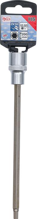 Produktbild BGS Bit-Einsatz | Länge 200 mm | Antrieb Innenvierkant 12,5 mm (1/2") | Innensechskant 6 mm (Innensechskant 6 mm)