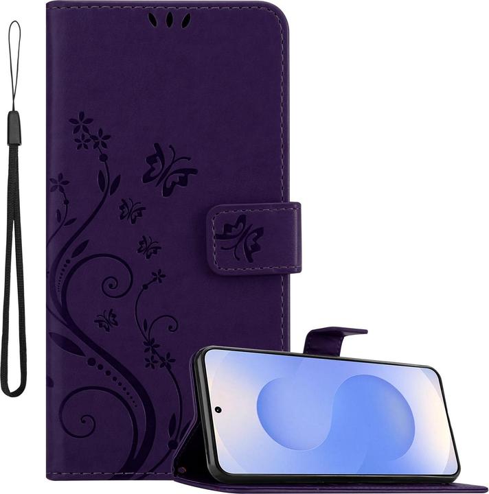 Floral violet foncé