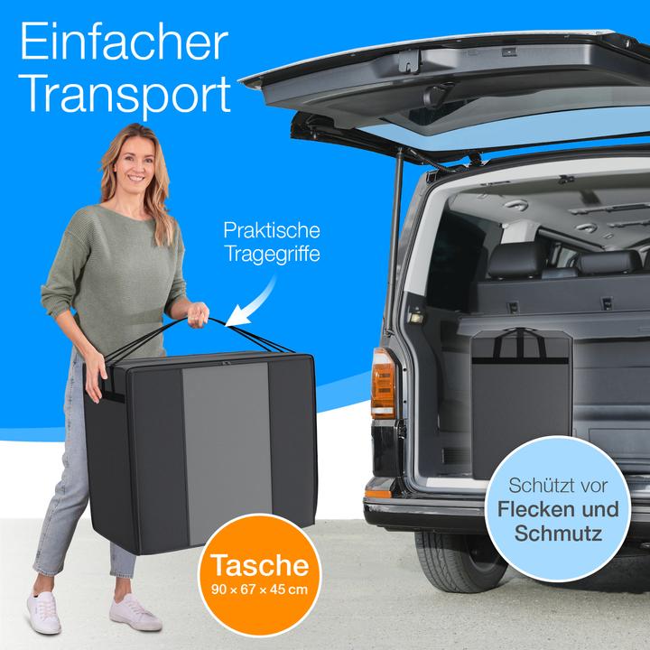 Produktbild Bestschlaf Klappmatratze inkl. Husse & Transporttasche (90 x 200 cm, Schaumstoffkern)