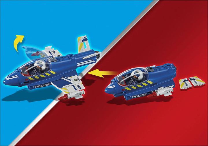 Actual product image Playmobil Police jet: drone tracking (70780, Playmobil City Action)