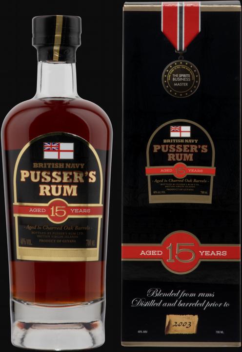 Produktbild Pusser's Rum British Navy Rum (1 x 70 cl)