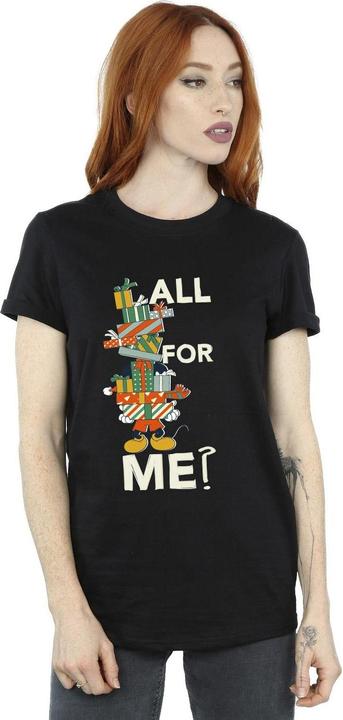 Image du produit Disney - T-shirt MICKEY MOUSE PRESENTS ALL FOR ME - Femme (XL)