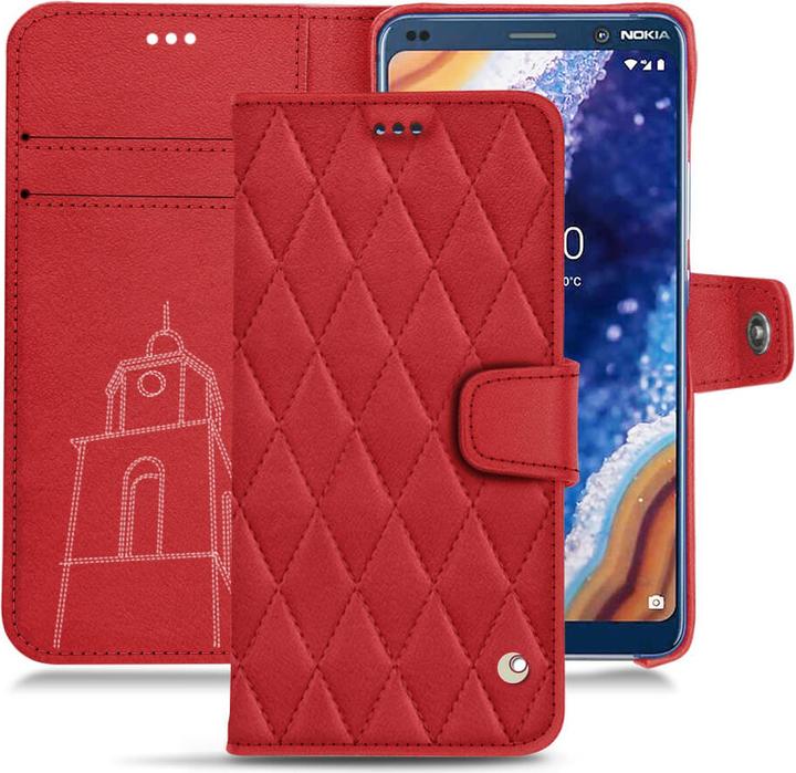 Actual product image Noreve Leather case wallet (Nokia 9 PureView)