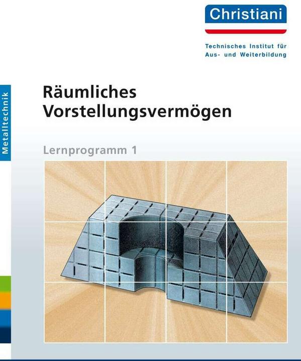 Produktbild Räumliches Vorstellungsvermögen (Deutsch, Bundesinstitut f. Berufsbildung, 2002)