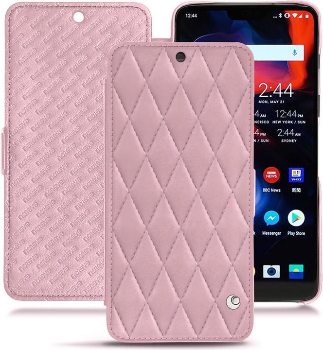 Actual product image Noreve Leather case horizontal (OnePlus 6)