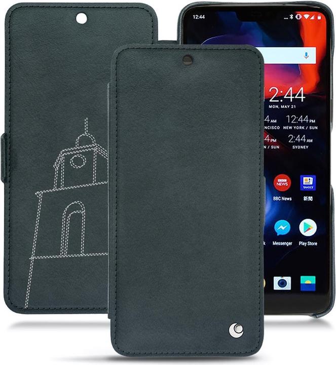 Actual product image Noreve Leather case horizontal (OnePlus 6)