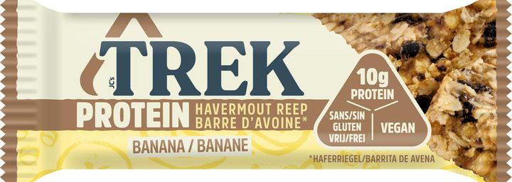 Image du produit TREK Flapjack protéiné à la banane (Banane, Avoine, 50 g)