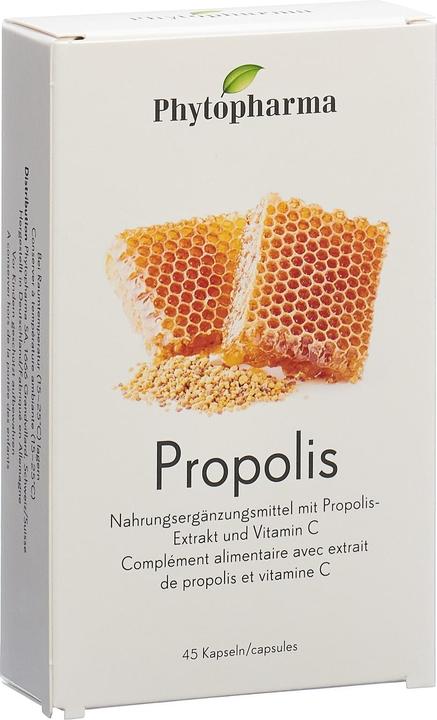 Image du produit Phytopharma Propolis (45 pièce(s), Capsules, 46 g)