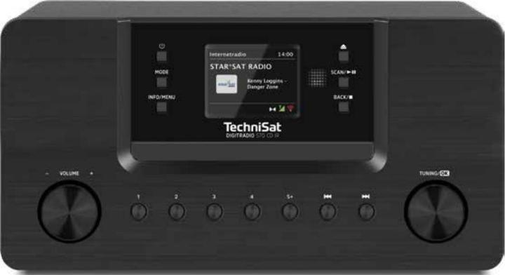 Produktbild TechniSat DigitRadio 570 CD IR (DAB+, Internetradio, UKW, Bluetooth, WLAN)