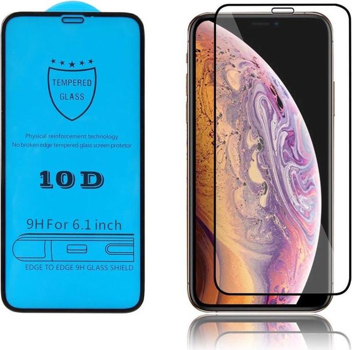 Immagine prodotto iLike Vetro temperato 10D (1 Pezzo/i, Apple iPhone XR, Apple iPhone 11)