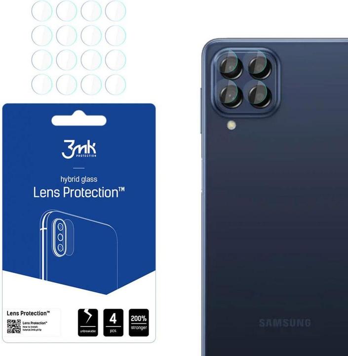 Actual product image 3MK Camera protection glass, camera glass (1 Piece, Samsung Galaxy M53 5G)