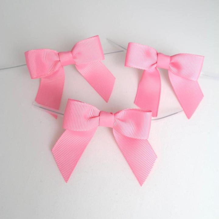 Immagine prodotto Cut my Cookies Verschluss mit Schleife 10 Stück, Rosa, Material: Draht (10 x)