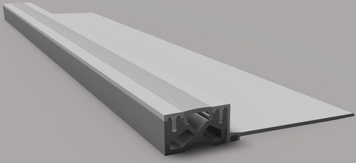 Actual product image Hebgo Schwellenprofil 174, Alu blank 1.1m