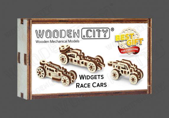 Actual product image WoodenCity Widgets Race Cars