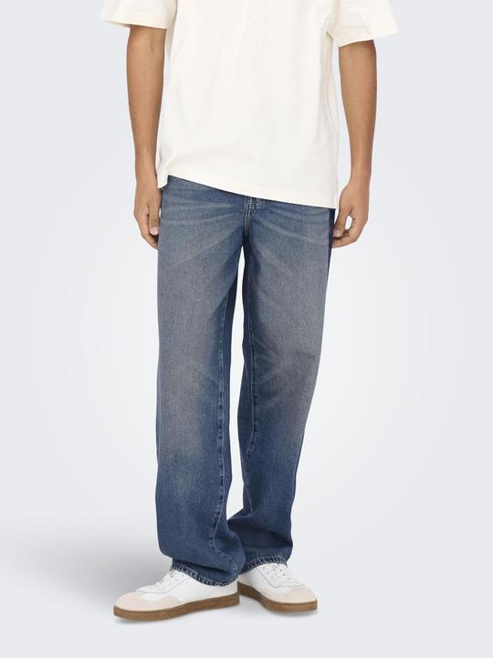 Produktbild Only & Sons ONSFADE Mittlere Taille Karotte, locker geschnitten Jeans Locker geschnitten (32)