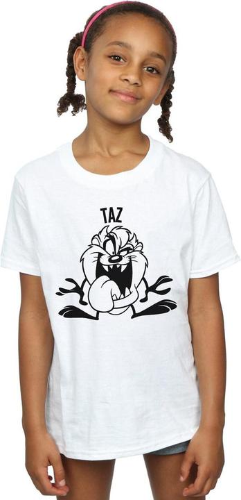 Image du produit Looney Tunes - T-shirt TAZ LARGE HEAD - Fille (140, 146)
