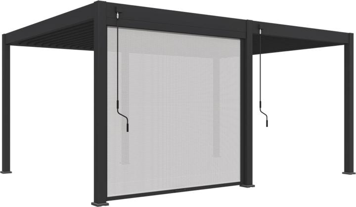 Produktbild Weide Elektrisches Sonnenrollo für Elektrische Pergola | anthrazit (248.50 cm, 9 cm)