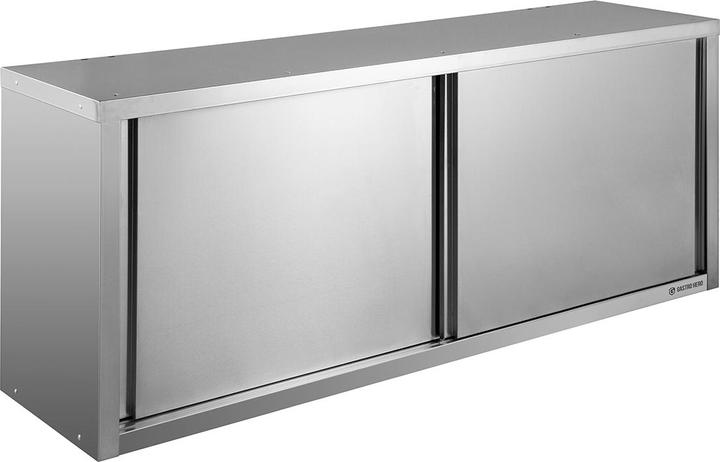 Actual product image Gastro Hero Wall cabinet with sliding doors Basic (200 x 40 x 65 cm)
