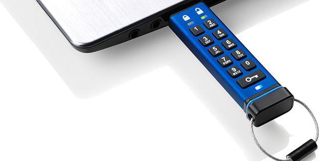 Actual product image iStorage Datashur Pro (64 GB, USB 3.0, USB-A)