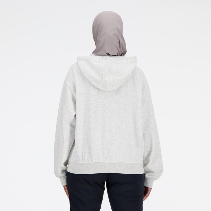 Actual product image New Balance W French Terry Stacked Logo Hoodie (XL)