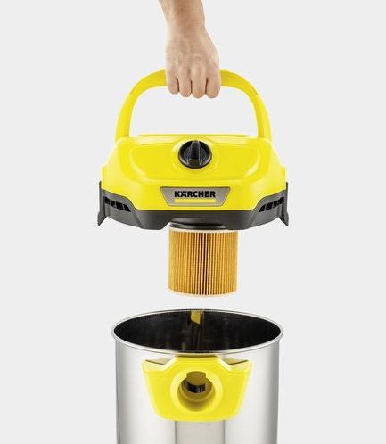 Immagine prodotto Kärcher Aspiratore solidi liquidi WD 2 F Premium 15L *CH (Aspirapolvere a umido e a secco)