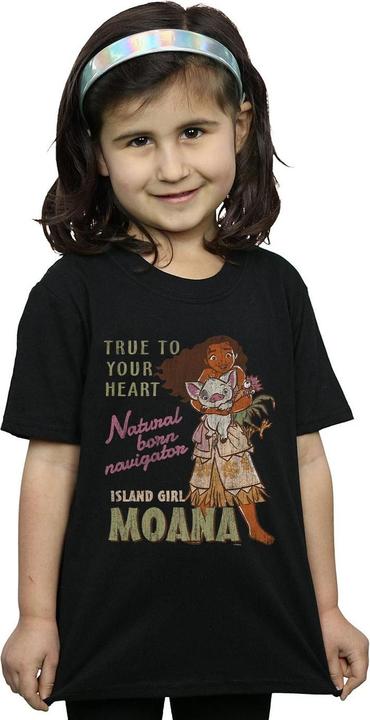 Immagine prodotto Disney Moana Natural Born Navigator Maglietta Ragazze (128)