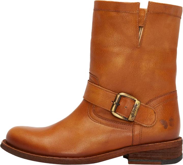 Felmini GREDO 7176, der zeitlose und meistverkaufte Biker-Stiefel von, ist aus weichem Leder geferti