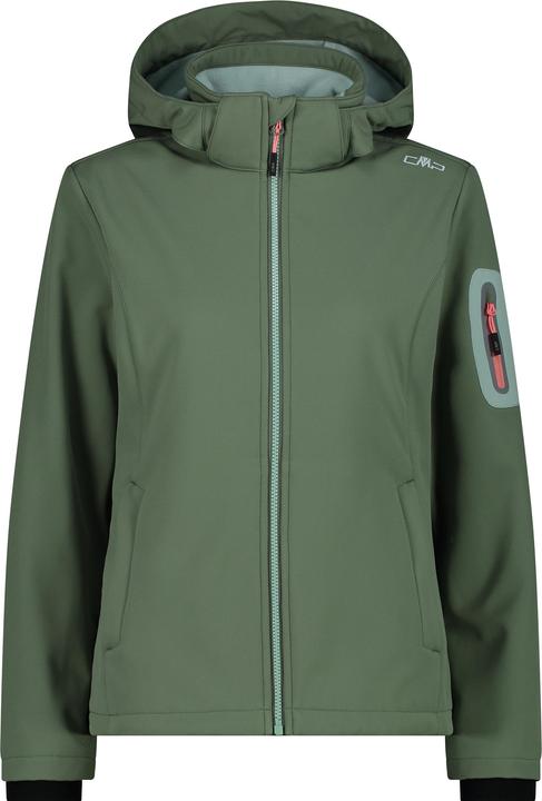 CMP Campagnolo Women's Softshell Jacket Zip Hood (34, XXS)