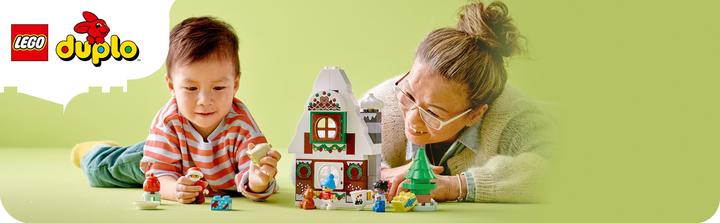Immagine prodotto LEGO Casa di pan di zenzero con Babbo Natale (10976)
