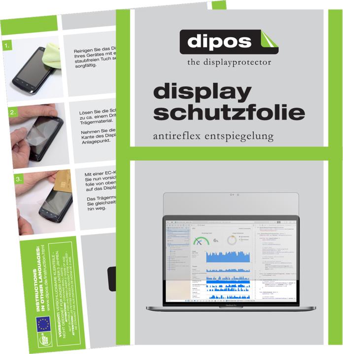 Produktbild Dipos Displayschutzfolie Antireflex (15", 16 : 9)
