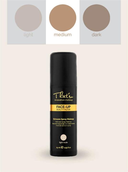 Actual product image That'so - FACE-UP medium nude