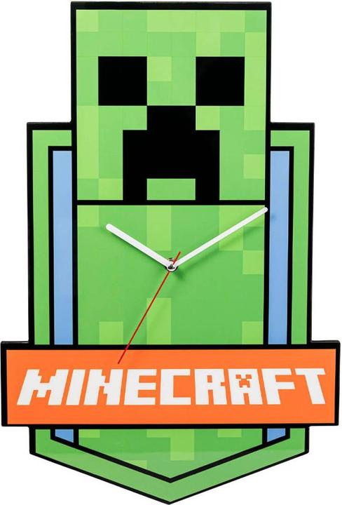 Actual product image Minecraft XL Premium Metal Wall Clock