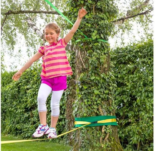 Produktbild Betzold Sport Slackline mit Hilfsseil (15 m)
