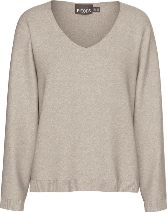 Pieces Pcbree Ls V-Neck Knit Noos Bc