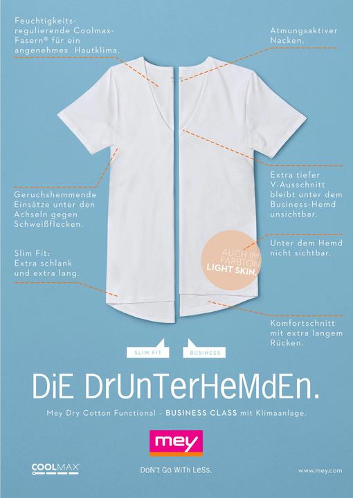 Image du produit Mey Maillot de corps homme, manches 1/2 "Dry Cotton (5)