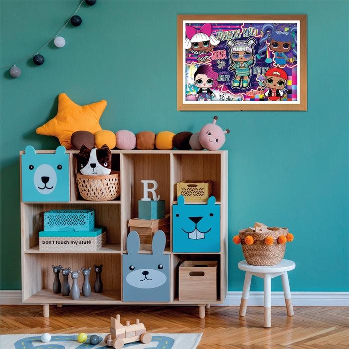 Actual product image Clementoni Supercolor LOL Jigsaw puzzle 104 pc(s) Cartoons (104 pieces)